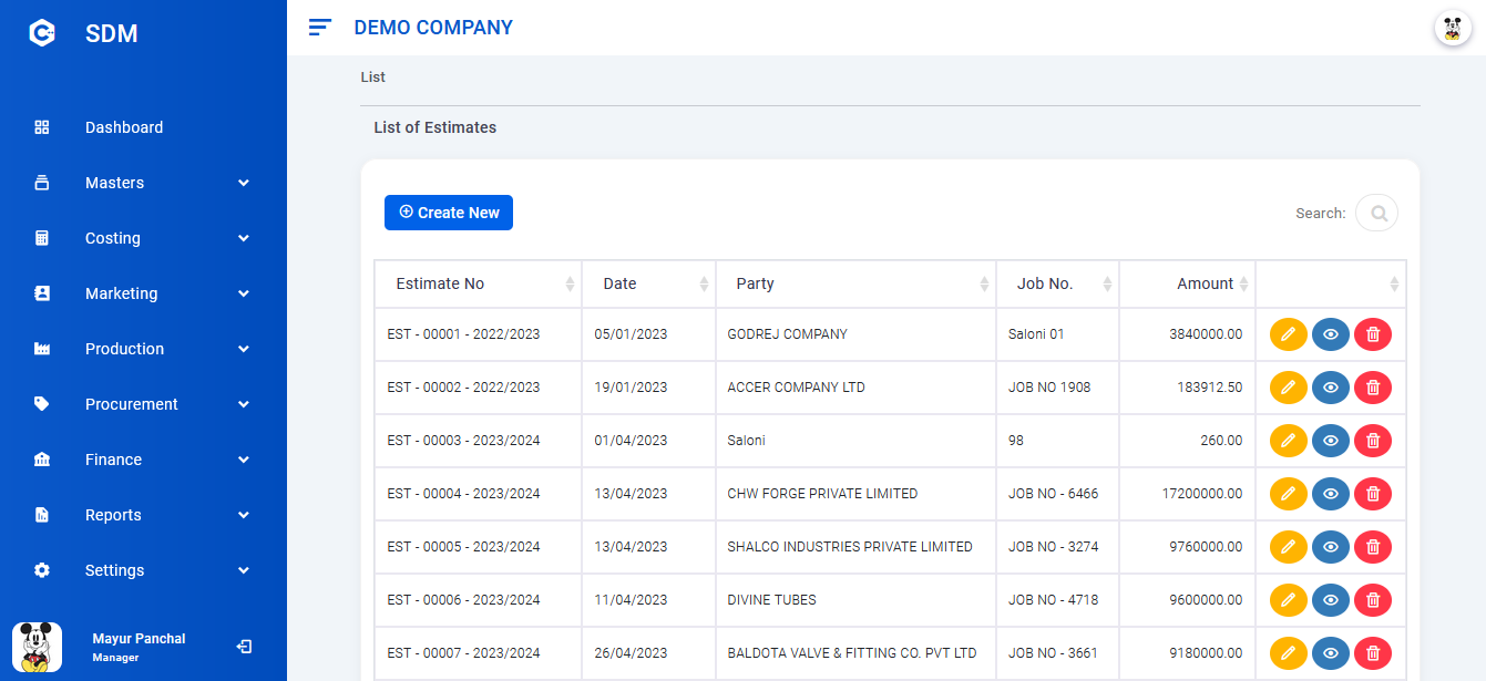 Treasury Management Application - Advance InfoSystem And Data Management